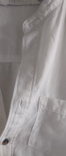 h&m 9/10 cotton short white boy