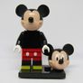 LEGO Disney Series Mickey Mouse Minifigure Plain Unprinted Misprint Prototype Minifigure Pre Production Prototype No Print Extremely Rare Image 8