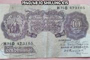 1940/48 10 shilling UK banknote P366 (Good) 25291