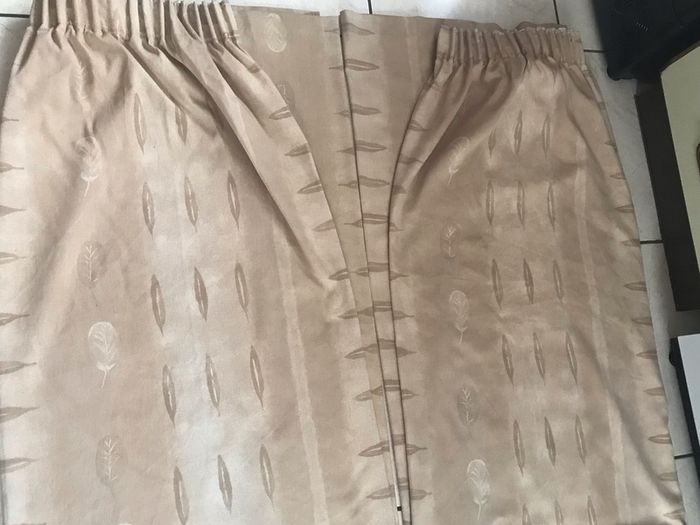 Pair of Curtains, 90 x 90, Pencil Pleat Tape Top