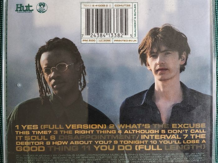 McAlmont & Butler - The Sound Of... McAlmont & Butler CD (1995) Indie Rock Soul EX+ Suede