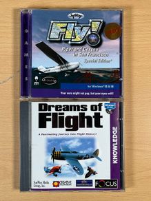Fly! Piper and Cessna in San Francisco Special Edition & Dreams of Flight-PC CD