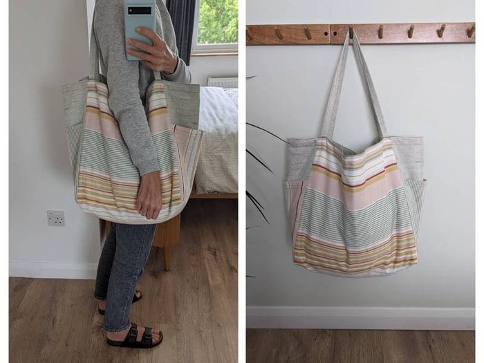 Brand new handmade tote / beach bag