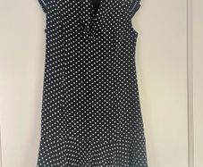 karen millen polka dot dress