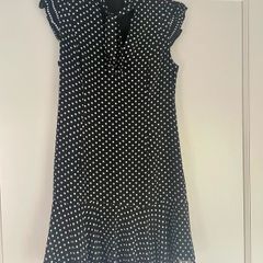 karen millen polka dot dress