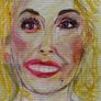 Original art Dolly Parton Portrait Image 3