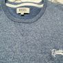 Diesel Mens Light Blue Marl Jumper Size XL Image 4