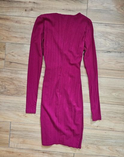 Just Cavalli (Roberto Cavalli) Red Wrap Dress