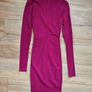 Just Cavalli (Roberto Cavalli) Red Wrap Dress Image 6