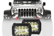 Car Van Truck Fog 12V LED Bar Offroad Spot Flood Combo LED Light Bar/Work Light for Truck Car SUV 4WD Jeep 4x4 Boat ATV Barra LED Headlights