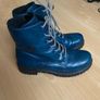 Ladies Rieker Ankle Boots, Size 40, Teal Colour Image 2
