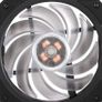 RGB Black Edition CPU Air Cooler with LGA1700 Bracket - 4 Continuous Direct Contact Heat Pipes with Fins, SF120R RGB Fan, Optional Push-Pull Fan Configuration - Black RGB (FREE POSTAGE) Image 6