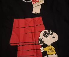 Joe Kaws Snoopy Peanuts uniqlo T-Shirt