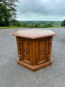 Antique wood cabinet