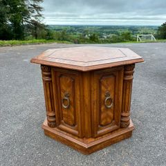 Antique wood cabinet