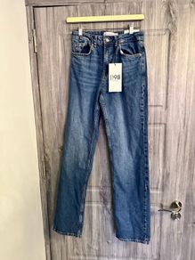 stradivarius d98 straight jeans - UK 10