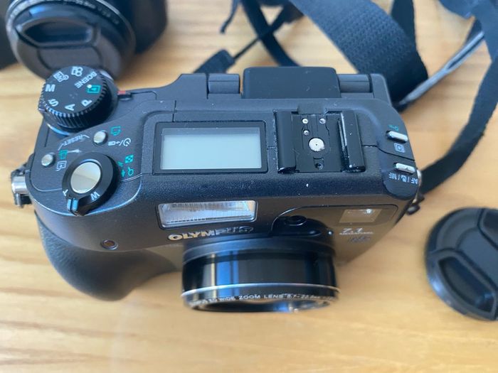Olympus CAMEDIA 7070 Wide Zoom 7.1MP Digital Camera - Black