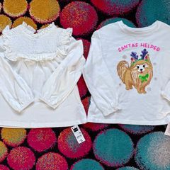 Brand new girls tops 5-6 with tags