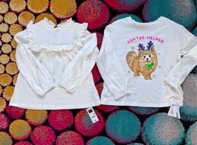 Brand new girls tops 5-6 with tags
