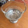 Austro-Hungarian 800 Silver & Cut Crystal Basket Bowl Image 3