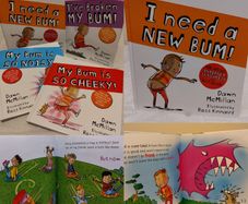 Dawn Mcmillan,s  I Need A New Bum Series,  Hardback Books