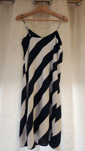 Dress Navy/ white stripe