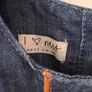 Next dark denim pinafore Image 3