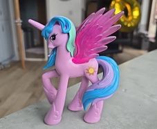 Large 5 inch Princess Celestia Moulded Vinyl Figure MLP G4 My Little Pony 2010