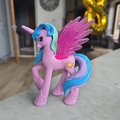 Large 5 inch Princess Celestia Moulded Vinyl Figure MLP G4 My Little Pony 2010