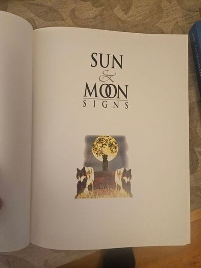 Sun & Moon Signs. An Anthological Guide To Love, Career & Destiny. By Marisa St Clair. First Edition Large Volume Hardback With Dustjacket In Good Condition.  See Photos For Same.
