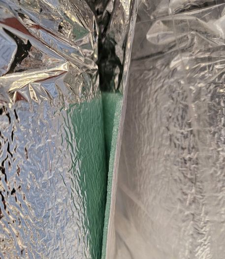 Foam Roll with Silver Foil Lining - 3mm