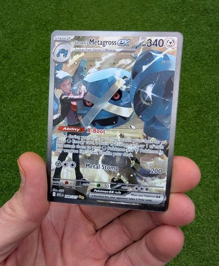 Pokemon Card - Stevens Metagross EX 289/217 SIR - Ascended Heroes - PSA 10 potential