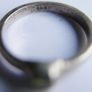 Vintage Sterling Silver 925 hallmarked Green Tourmaline Ring size R - 3,3g Image 10