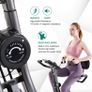 Exercise Bike with 10-Level Adjustable Magnetic Resistance | Upright and Recumbent Foldable Stationary Bike is The Perfect Workout Bike for Home Use for Men, Women (FREE POSTAGE) Image 3