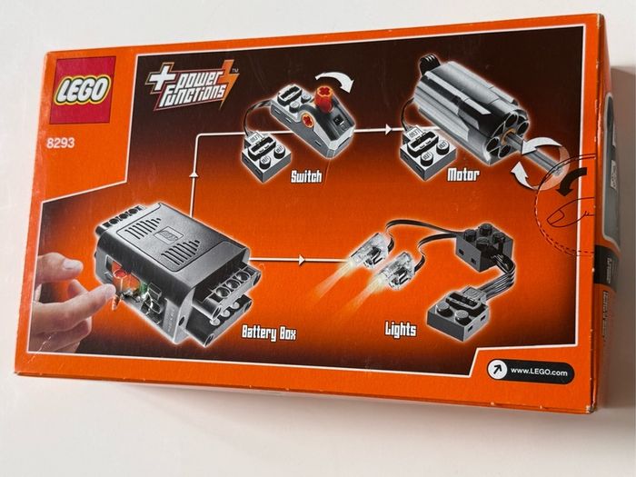 LEGO 8293 Power Functions Motor Set - Factory Sealed-Retired 2008-Rare Technic Collectible