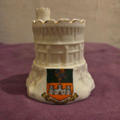 Arcadian Crested China Round Tower Windsor