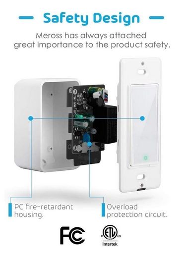 Meross Smart Wifi Wall Switch