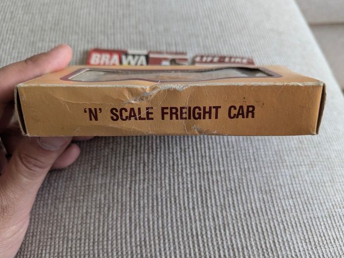 Life-Like N Scale Union Pacific Freight Wagon with Original Box BRAWA