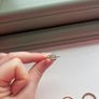 3 plated rose gold Pandora rings Image 2
