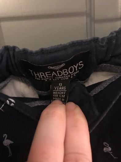 NEXT boys navy shorts aged 13 years