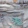 Jeans Shorts.  Size 8-10 Image 3