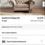 NEXT large 4 seater and snuggle chair Image 10
