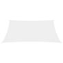 Sunshade Sail Oxford Fabric Square 2x2 m White Image 2