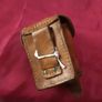 militaria; yugo double &single ammo leather pouch Image 5