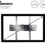Tilting Mount for 26-55 Inch Tilt TV Wall Bracket Image 2