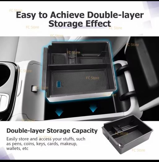 Hyundai Tucson storage tray