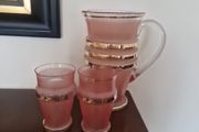 vintage jug and glasses