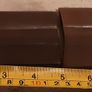 vintage leather three tube cigar case Image 3