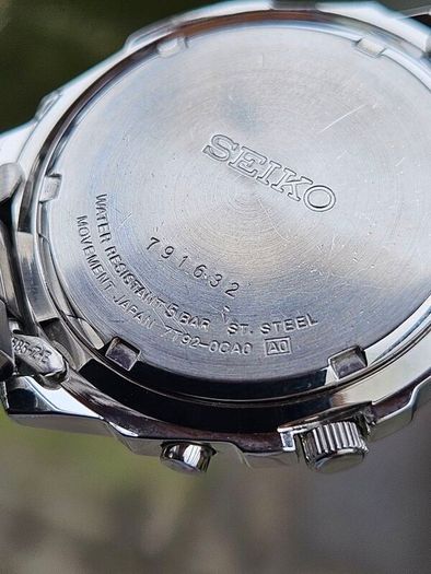 Watch Seiko Chronograph. Quartz