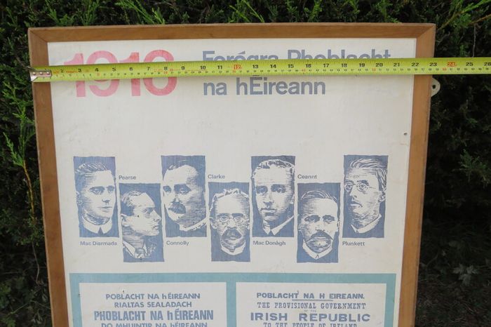 1916 Rising: 50th anniversary Government poster for schools